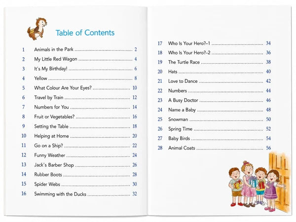 One Story A Day for Beginner Readers (Age 4+) Book 2 for February
