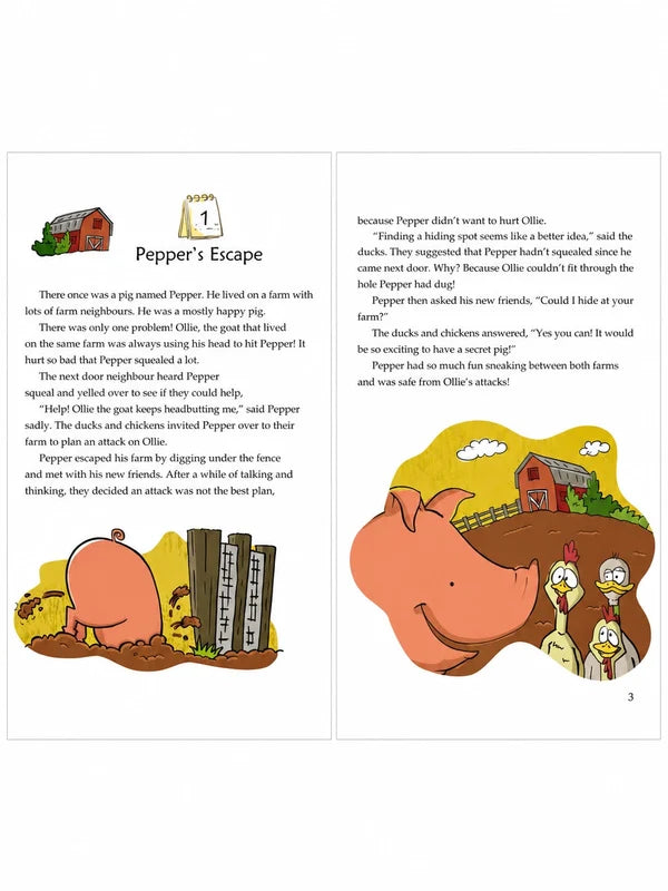 One Story A Day for Intermediate Readers (Age 8+) Book 2 for February