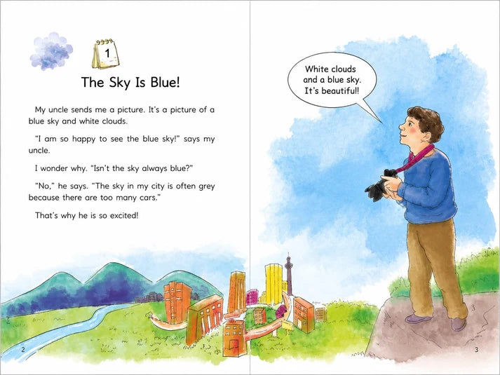 One Story A Day for Beginner Readers (Age 4+) Book 1 for January