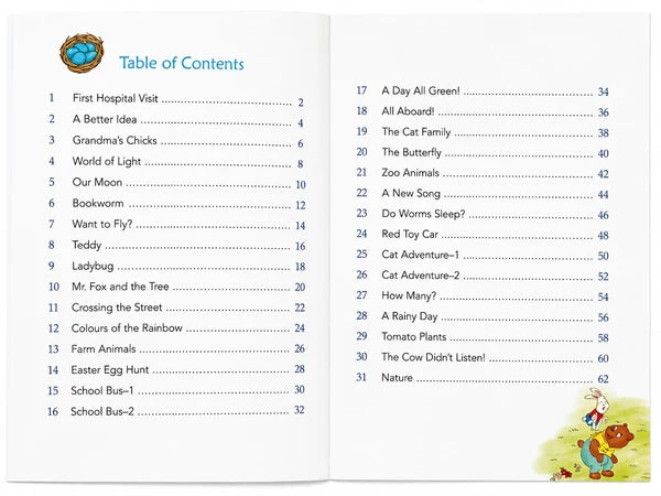 One Story A Day for Beginner Readers (Age 4+) Book 3 for March