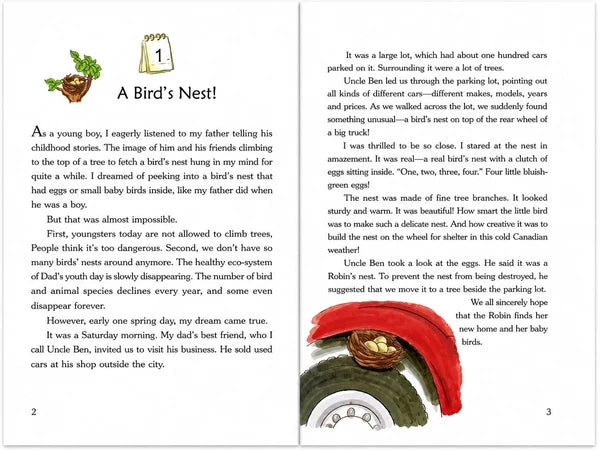 One Story A Day for Intermediate Readers (Age 8+) Book 3 for March