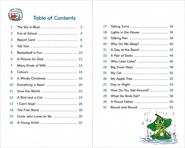 One Story A Day for Beginner Readers (Age 4+) Book 1 for January