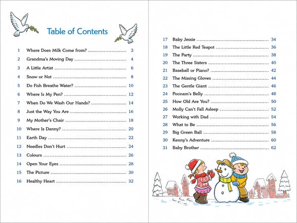One Story A Day for Early Readers (Age 5+) Book 1 for January