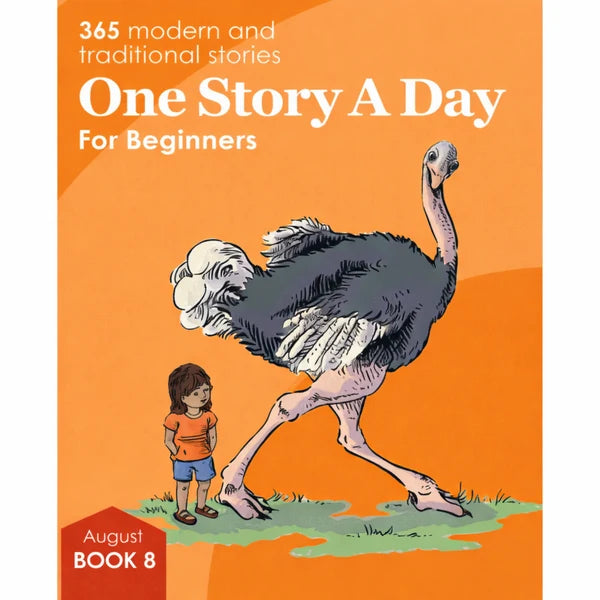 One Story A Day for Beginner Readers (Age 4+) Book 8 for August