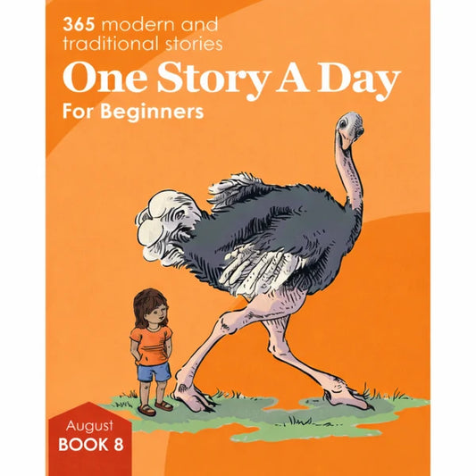 One Story A Day for Beginner Readers (Age 4+) Book 8 for August
