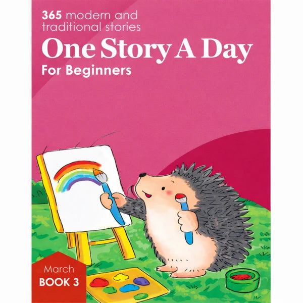 One Story A Day for Beginner Readers (Age 4+) Book 3 for March