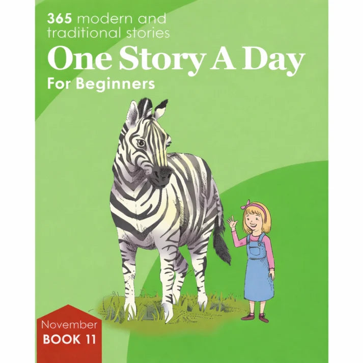 One Story A Day for Beginner Readers (Age 4+) Book 11 for November