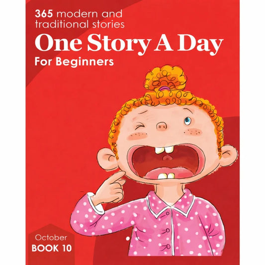 One Story A Day for Beginner Readers (Age 4+) Book 10 for October