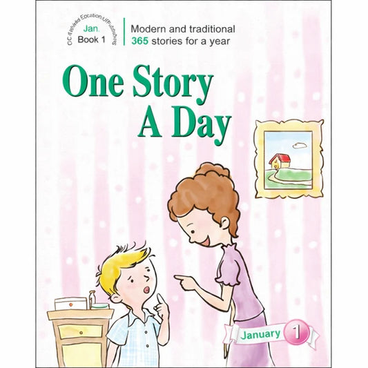 One Story A Day for Intermediate Readers (Age 8+) Book 1 for January